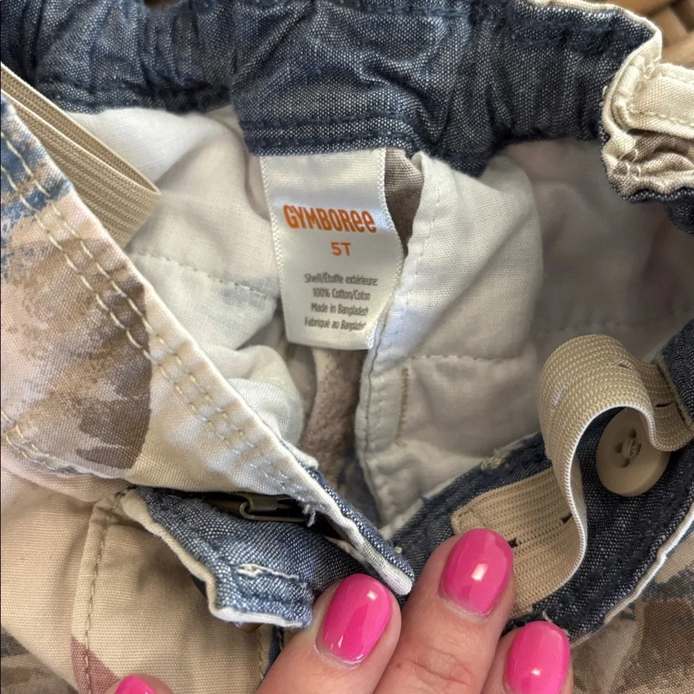 Gymboree Blue Desert Graphic and shorts and tee set